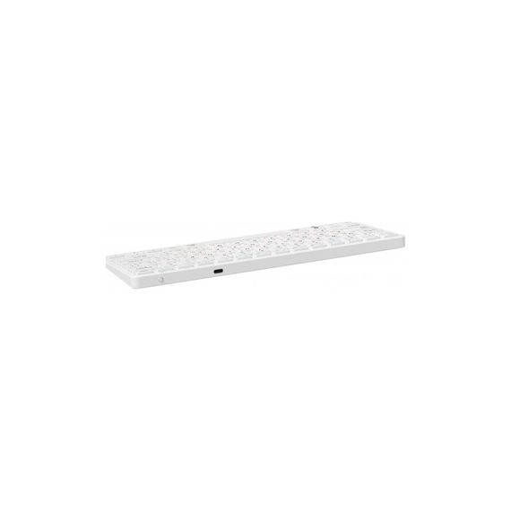 Клавіатура Maxxter KBW-C01S-UA Wireless UA White (KBW-C01S-UA) | Зображення 2