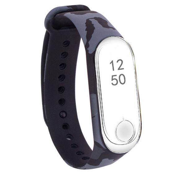 Силіконовий ремінець з малюнком для Xiaomi Mi Band 3/4 | Зображення 1