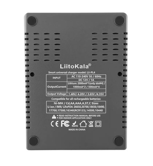 Универсальное зарядное устройство LiitoKala Lii-PL4 | Зображення 2
