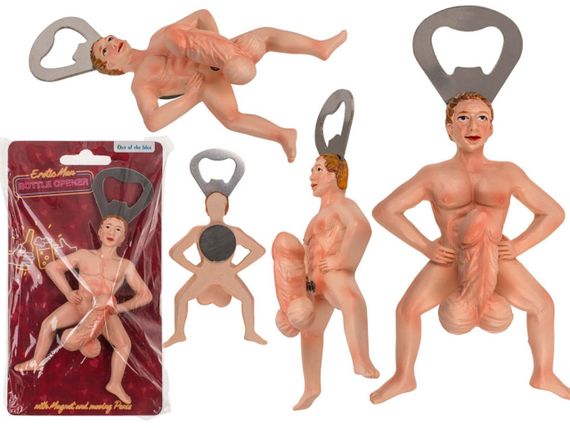 Сексуальна відкривачка для пляшок з магнітом sexstyle