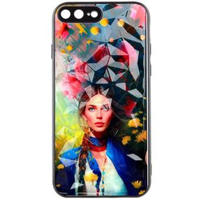 TPU+PC чохол Prisma Ladies для Apple iPhone 7 plus / 8 plus (5.5") Peonies