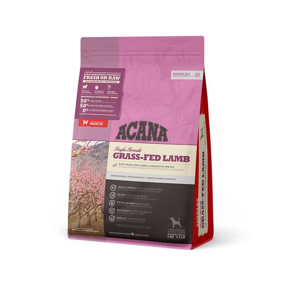 Корм Acana Grass-Fed Lamb сухой гипоаллергенный для собак всех возрастов 2 кг