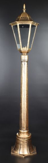 Ліхтар вуличний на ніжці 27102 Золото 112х20х20 см.