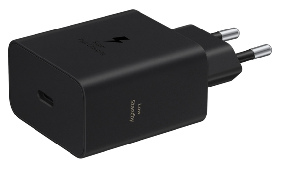 Мережевий зарядний пристрій Samsung 60W Power Adapter (w/o Cable) EP-T6010NBEGWW Black | Зображення 2