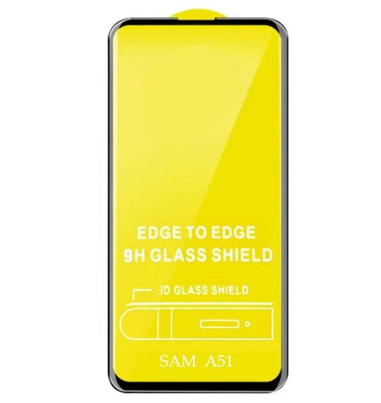Захисне скло Full Glue для телефона Samsung Galaxy A52 (SM-A525) - Black