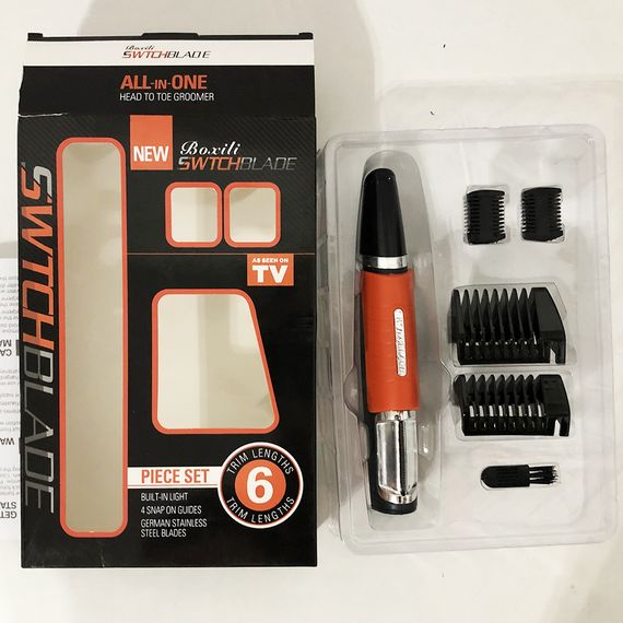 Тример Micro Touch Switchblade X-TRIM, бритва для носа та вух, Бюджетна машинка для стрижки бороди | Зображення 4