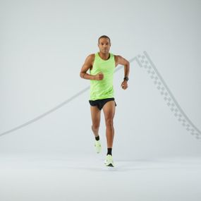 Майка чоловіча Light для бігу яскраво-жовта - 2XL