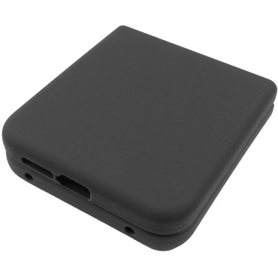 Чехол Foldables Silicone Cover Lakshmi (AAA) для Motorola Razr 50 Черный / Black | Зображення 3