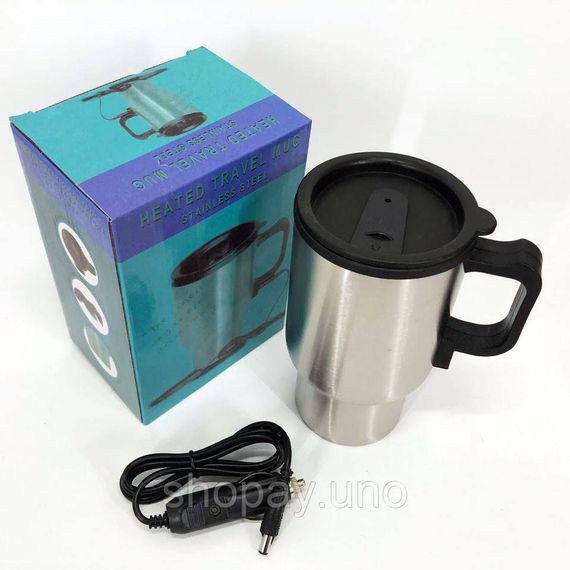 Автомобильная термокружка с подогревом CUP 2240 от прикуривателя 12V HF-62 | Зображення 8