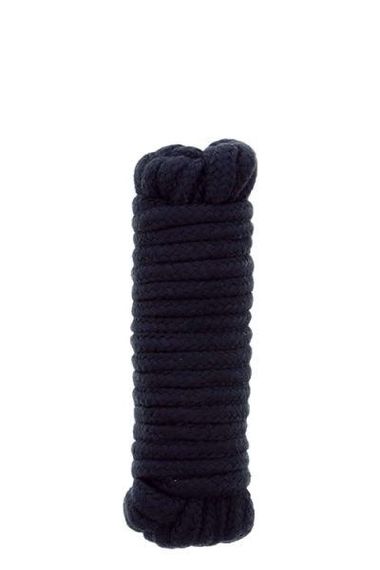 Мотузка для бондажа BONDX LOVE ROPE-5M, BLACK Sex Aura