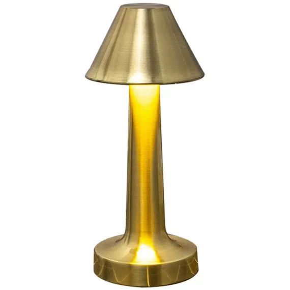 Настільна лампа металева з акумулятором Table Lamp Настільна сенсорна LED-лампа | Зображення 1