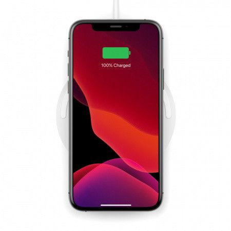 Бездротовий зарядний пристрій Belkin Pad Wireless Charging Qi, white (WIA001BTWH) | Зображення 2