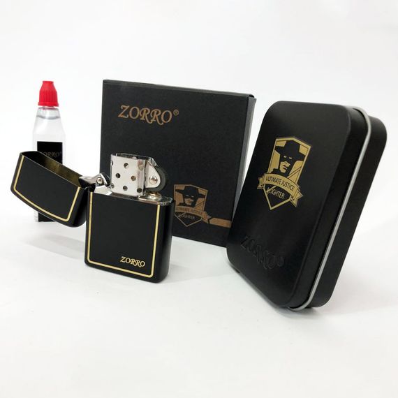 Запальнички подарунки для чоловіків Zorro HL-287 / Запальничка для куріння / Запальничка VT-245 подарункова сувенірна | Зображення 1