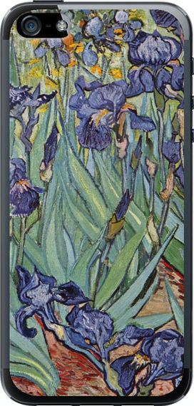 Чехол на iPhone SE Винсент Ван Гог. Ирисы "161u-214-17620"