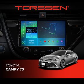 Штатна магнітола Torssen Toyota Camry 70 NF10 Carplay