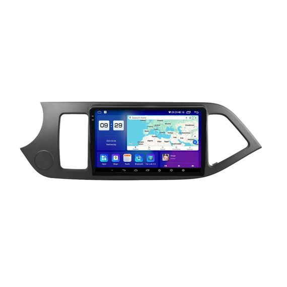 Штатна магнітола серії Mekede M200S 2K під Kia Morning 2 picanto 2011 - 2017 (W1) 9 дюймів