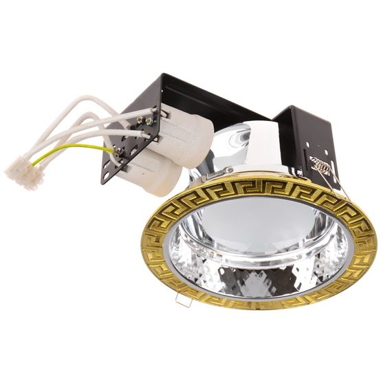 Светильник Downlight потолочный врезной  DL-26/2 PB E27