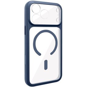 Чохол TPU GETMAN Moon Clear with MagSafe для Apple iPhone 17 Pro (6.3") Blue