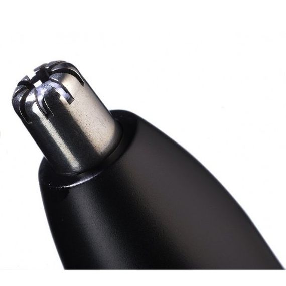 Тример BaByliss для стрижки волосся в носі і вухах, 2 насадки, чорний (E652E) | Зображення 1