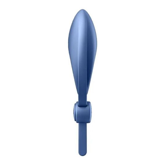 Ерекційне віброкільце ласо з регулюванням розміру Satisfyer Sniper Blue | Зображення 2