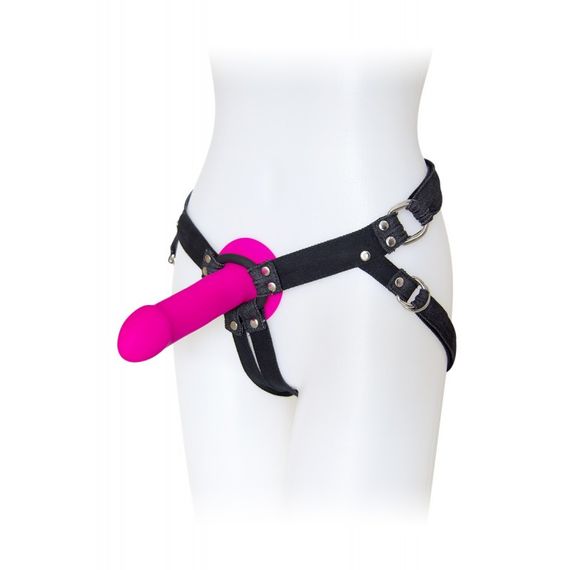 Трусики для страпона Adrien Lastic Strap-ON Harness черные sexstyle | Зображення 1