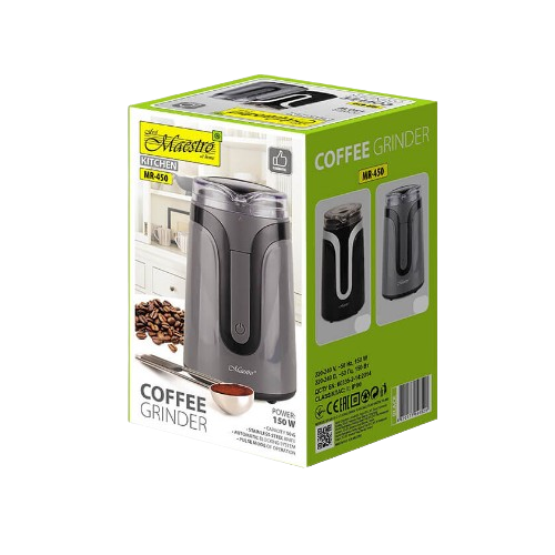 Кавомолка 150W чорний MR-450-BLACK Маестро | Зображення 2