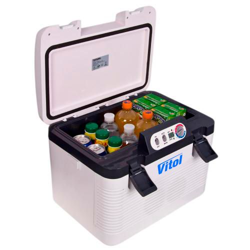 Холодильник термоел 19 л BL-219-19L DC/AC 12/24/220V 60W | Зображення 2
