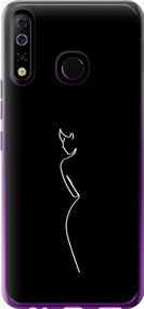 Чехол на Tecno Spark 4 KC2 Силуэт1 "4590u-2406-17620"