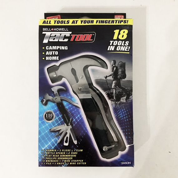 Набір для чоловіка: універсальний розвідний гайковий ключ Snapn + молоток Multi WL-122 hammer 18в1 | Зображення 6