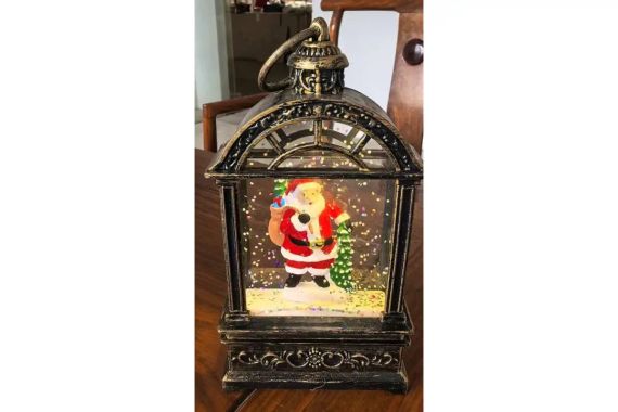 Ночник новогодний музыкальный "Снеговик и ёлка" | Зображення 1