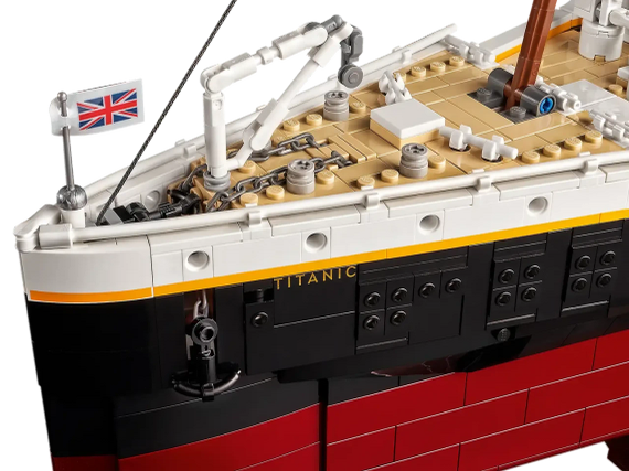 Блочный конструктор Титаник 1.15 метра, 9090PCS | Зображення 9