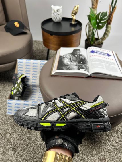 Мужские кроссовки ASICS Gel-Kahana 8 Grey White Black , Вьетнам | Зображення 3