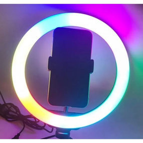 Кольцевая LED лампа для съемки с держателем телефона XPRO MJ-26 USB 26cm (AM-2421)