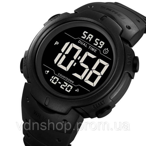 Чоловічі водонепроникні спортивні наручні годинники skmei SKMEI 2304BKBK, Фірмові спортивні годинники FH-40