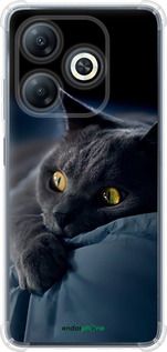 Чохол на Infinix Smart 8 Димчастий кіт "825sp-3431-2448"