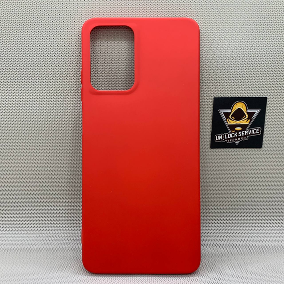 Motorola G24 SoftTouch Silicone Протиударний чохол софт тач Червоний