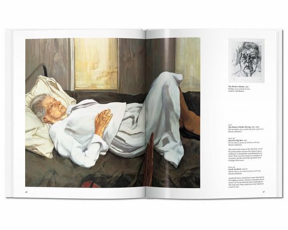 Книги об искусстве и художниках живопись Люсьен Фрейд. Lucian Freud - Taschen | Зображення 3
