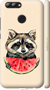 Чохол на Huawei Nova 2 Єнотик з кавуном "4605m-1021-2448"