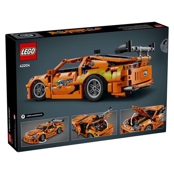 Конструктор LEGO Technic Fast and Furious Toyota Supra MK4 (42204) | Зображення 7