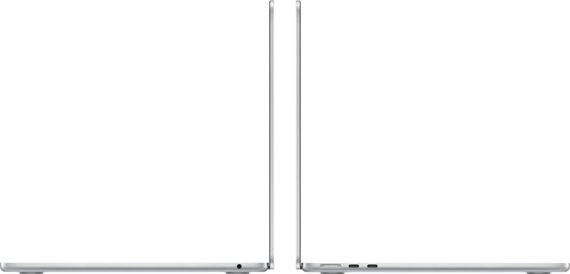 Ноутбук Apple MacBook Air 13,6" 2025 Silver (MW0W3) | Зображення 4