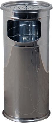 Напольная пепельница-урна Mertinox 15 л Хром 4513.2860I.430.0