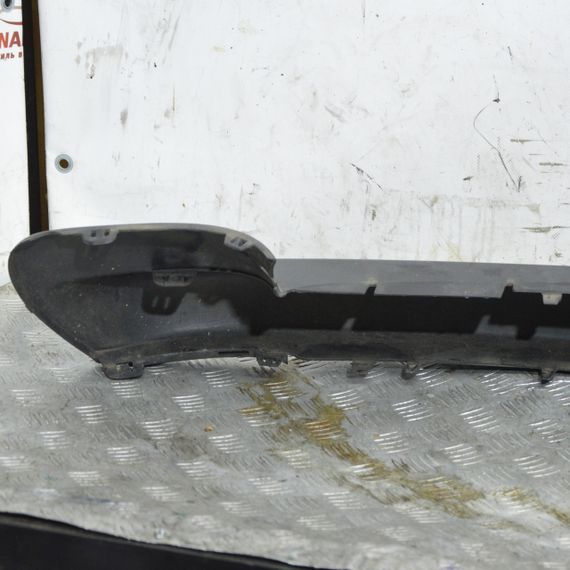 Накладка заднього бампера Peugeot 207 2006-2009 Молдинг бампера Пежо 207 9680074080 | Зображення 5