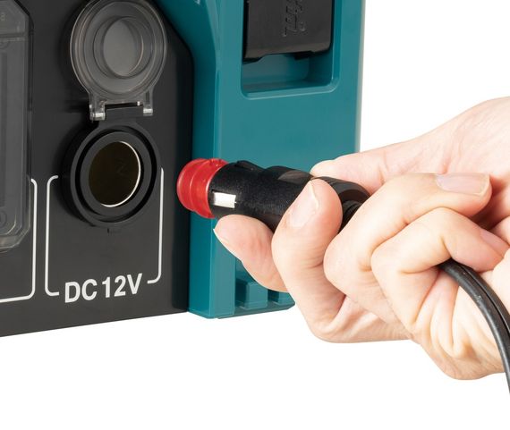 Інвертор живлення з виходом 220 В Makita BAC01 (1400 Вт, USB, Type-C, 12 В, 7.3 кг) | Зображення 6