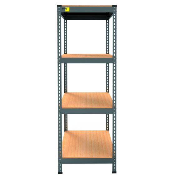 Металевий стелаж MRL-1500 ( 450x450) чорний | Зображення 1