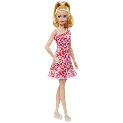 Кукла Barbie Fashionistas в сарафане в цветочный принт (HJT02) | Зображення 2