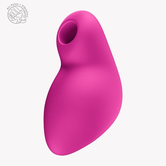 Вакуумний стимулятор Fun Factory Allure Magenta, 12 режимів вібрації, 11 рівнів вакууму, перезаряджуваний | Зображення 3