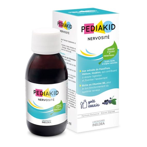 Комплекс для покращення уваги у дітей Pediakid Nervosite Sirop 125 ml Black Currant