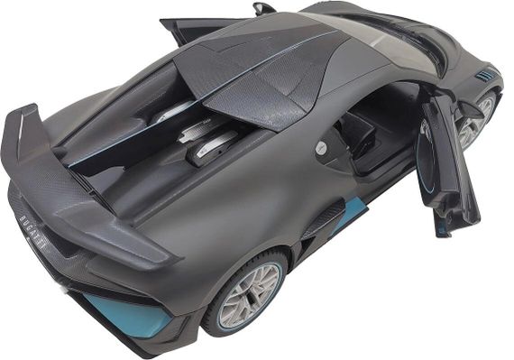 Машинка Rastar Bugatti Divo (98060) на радиоуправления. 1:14. Цвет: серый | Зображення 3