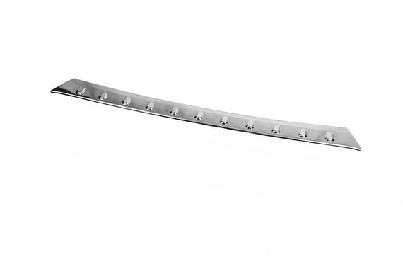 Накладка на задній бампер (1шт, нерж) для Opel Grandland X 2017- рр | Зображення 1