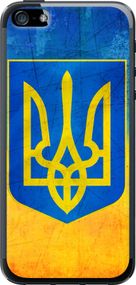 Чехол на iPhone 5s Герб Украины "2036u-21-17620"